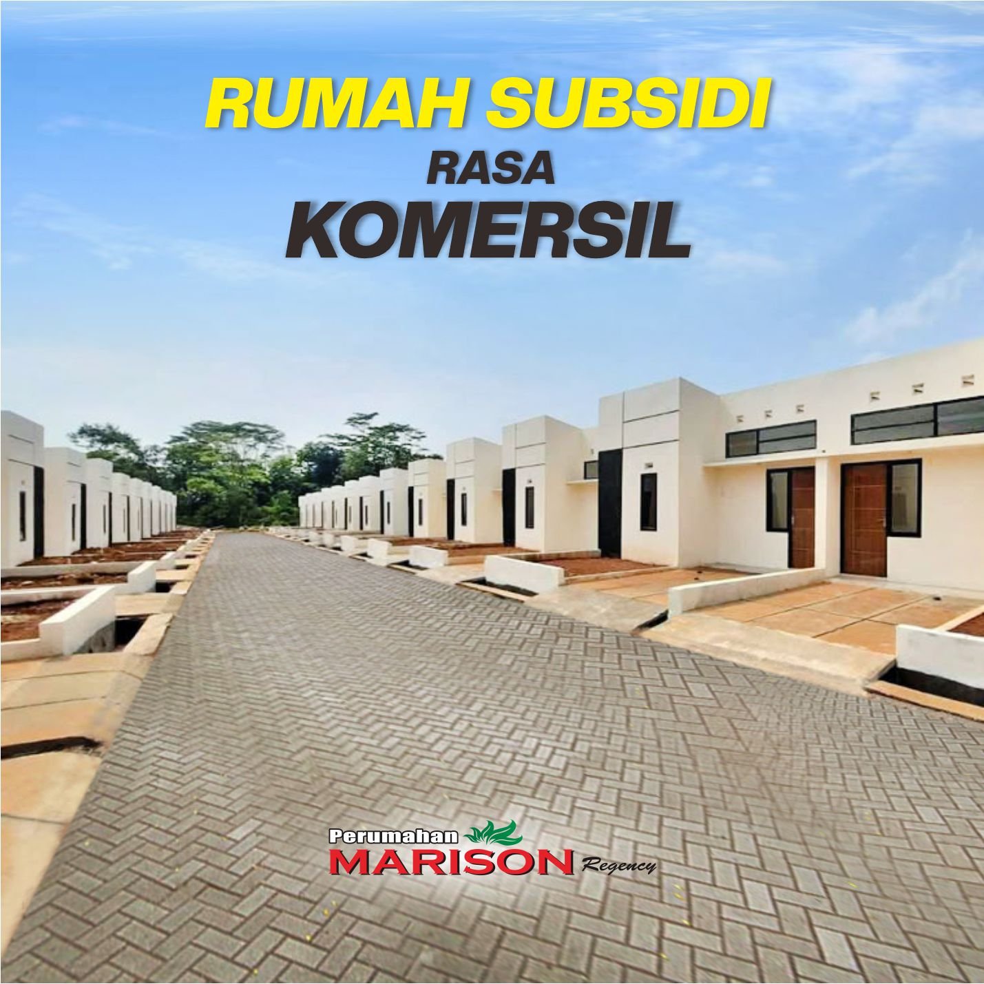 Rumah subsidi rasa komersil